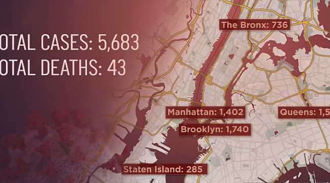 New York'ta Sokağa Çıkma Yasağı İlan Edildi