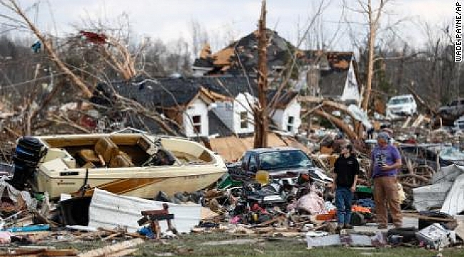 Tornado Tennessee eyaletini Vurdu: 25 Ölü