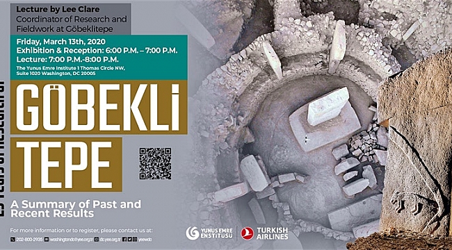 Washington ve Chicago'da Göbeklitepe Anlatılacak