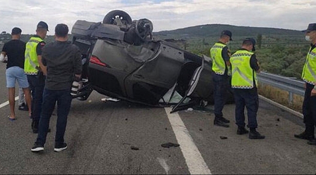 Alişan ve Buse Varol çifti trafik kazası geçirdi