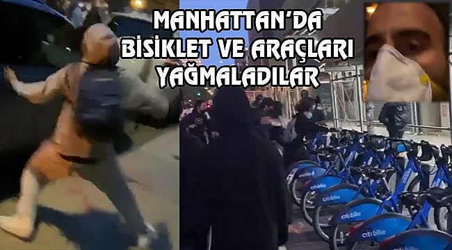 Manhattan'da Yağma Böyle Görüntülendi