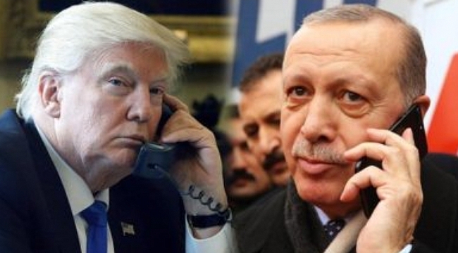 Trump ve Erdoğan telefon trafiği 