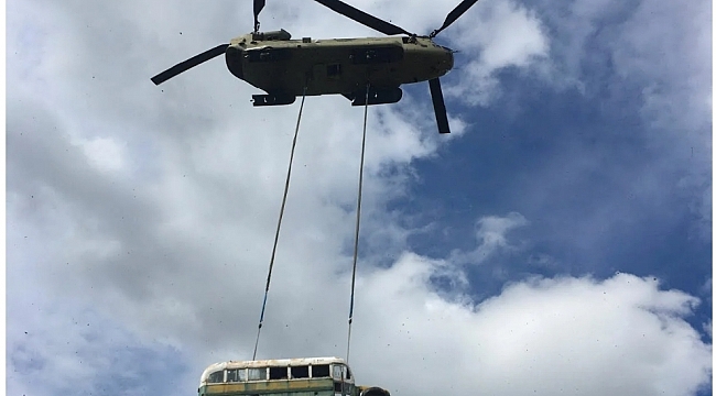 Ünlü otobüs güvenlik sebebiyle taşındı 