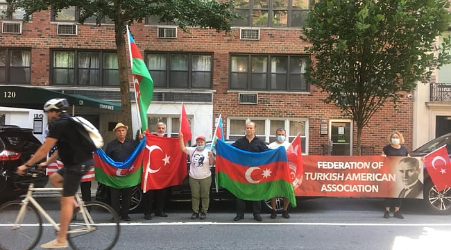 TADF'tan Azerbaycan'a Destek Mitingi