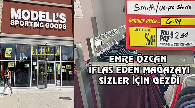 Amerika'da Modell's ten İndirimler