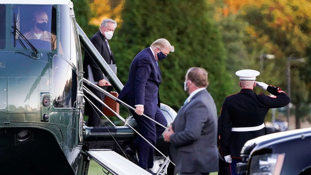 Trump, Nefes almakta sorun yaşıyor