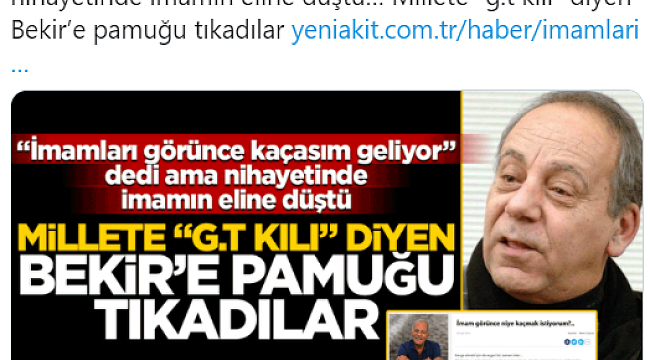 Akit Gazetesinden Çirkin Başlık