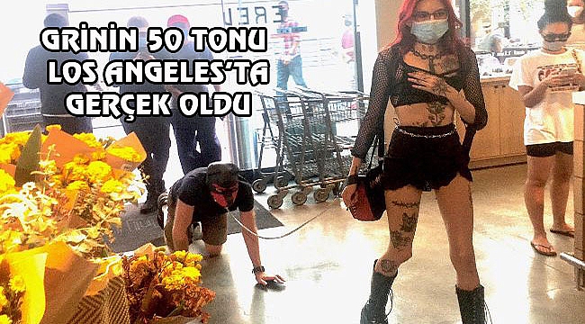 Eşine Tasma Takıp Markette Gezdirdi