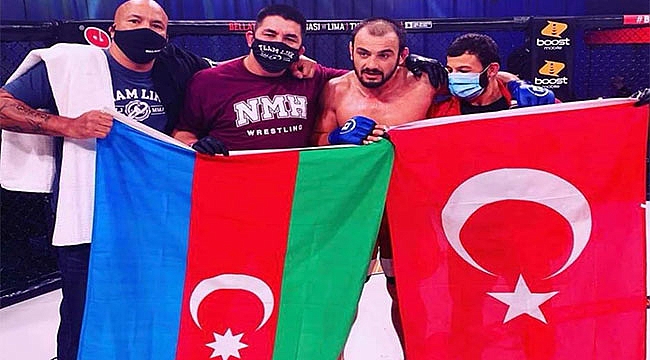 Kemran Lachinov UFC'de Türk Bayrağı Açtı