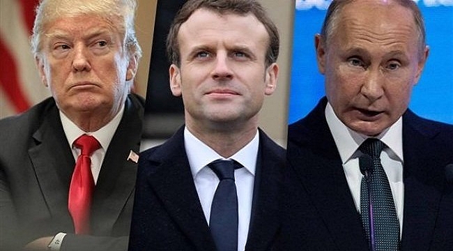 Putin, Trump ve Macron'dan Ateşkes Çağrısı