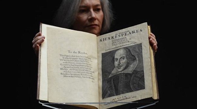 Shakespeare'ın Eseri 10 Milyon $'a Satıldı