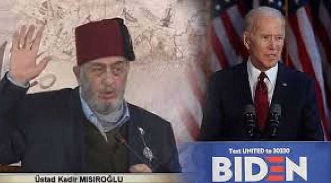 Kadir Mısıroğlu'nun Biden Tanımı...