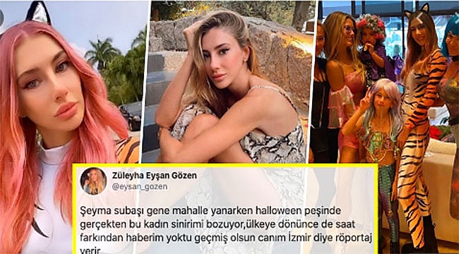 Şeyma Subaşı'nın Miami Halloween Partisi