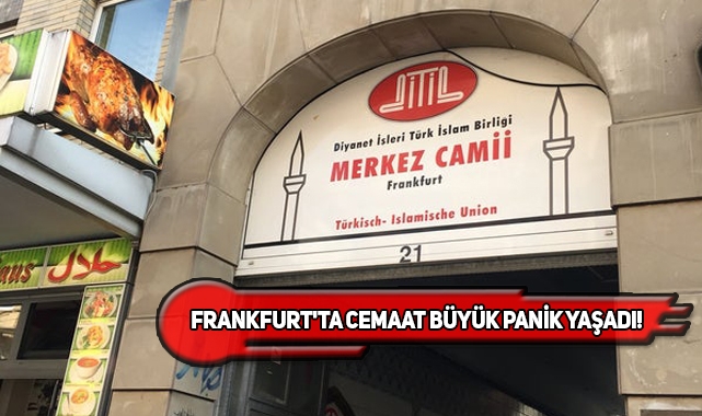 Frankfurt'ta Teravih Namazında Patlama!