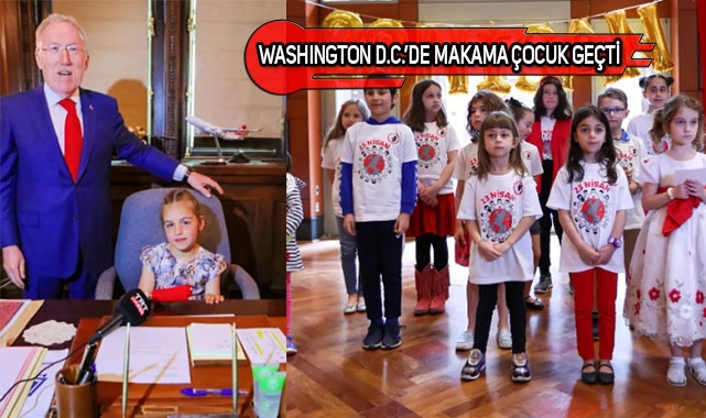 Washington D.C.'de Elçilik Makamına Türk Çocuk