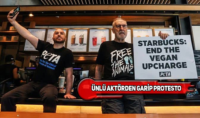 ABD'li Aktör Elini Starbucks Tezgahına Tutkalladı