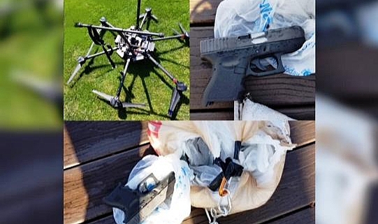 Amerika'dan Drone'la Poşet Dolusu Silah Gönderdiler