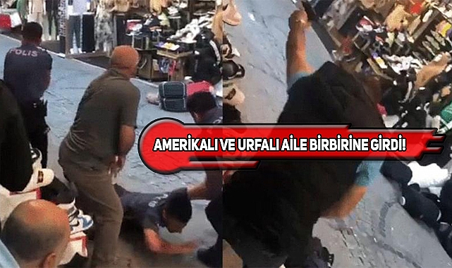 'Amerikalı'yla, Siverekli Beyazıt'ta Çatıştı...