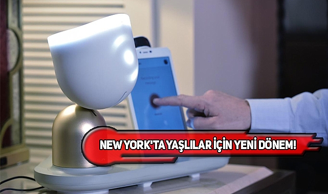 NYC'de Yalnız Yaşayan Yaşlılara Robot Dağıtılacak