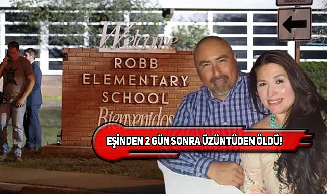 Texas'ta Katledilen Öğretmenin Eşi Acıya Dayanamadı