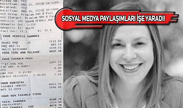 3 Gün Araç Kiraladı, 8 Bin Dolar Fatura Kestiler!