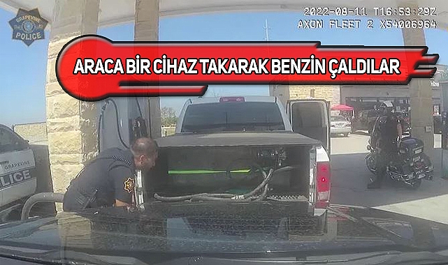 Texas'ta 2 Kadın, 460 Galon Benzin Çalarken Yakalandı