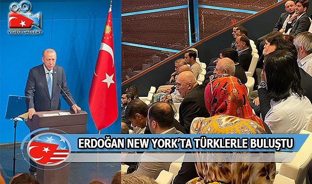 Erdoğan New York'ta Türklerle Buluştu