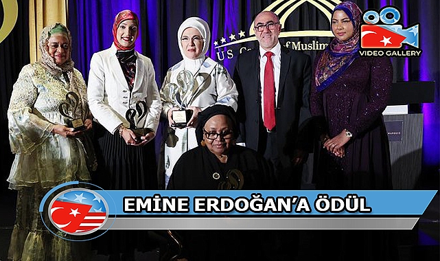 New York'ta Emine Erdoğan'a Ödül