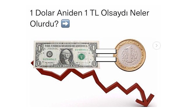 1 Dolar 1 Lira Olur mu?