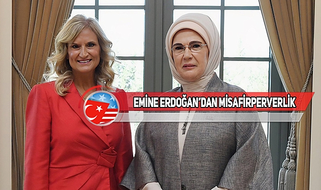 Emine Erdoğan, ABD Ankara Büyükelçisi'nin Eşiyle Görüştü