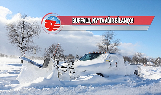 Buffalo'da Şiddetli Kar Fırtınası Nenediyle 25 Kişi Öldü