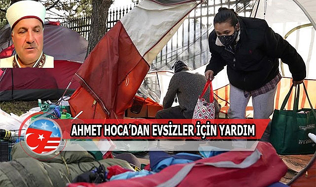 New York'ta Evsizlere Yardım Kampanyası