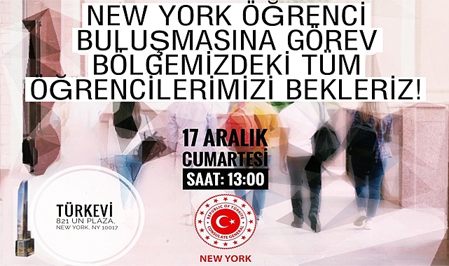 NY Türkevi'nde Türk Öğrencilerle Buluşma