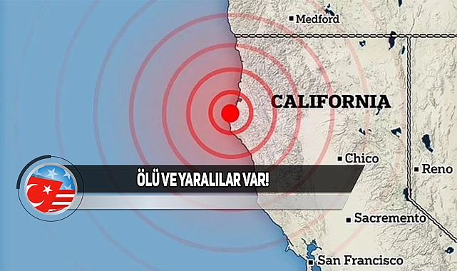 San Francisco'da 6,4 Şiddetinde Deprem Yaşandı