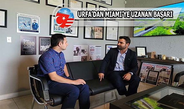 Şanlıurfa'dan Miami'nin En İyi Firması Arasına Girdi