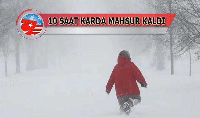 South Dakota'da 10 Saat Mahsur Kalan Türk 