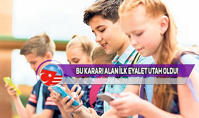 Utah'ta Çocukların Sosyal Medya Erişimi Sınırlanacak