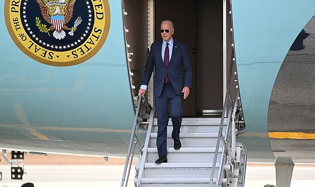 ABD Başkanı Biden uçaktan inerken düştü iddiası: Gerçek ortaya çıktı