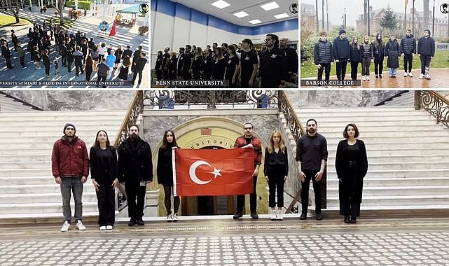 ABD'deki Türk öğrencilerden anlamlı etkinlik: 10 Kasım'da Atatürk'ü unutmadılar!