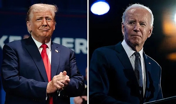 Biden, ilk kez Trump'ın gerisinde kaldı!