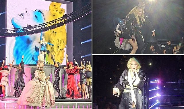 Madonna, Washington DC'yi salladı: Sahne şovları dudak ısırttı