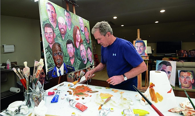 George W. Bush'un "Cesaret Portreleri" Sergisi, Disney World'de Açılıyor