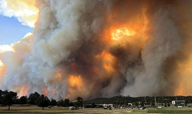 Orman Yangınları Sebebiyle New Mexico'da, Ohal İlan Edildi