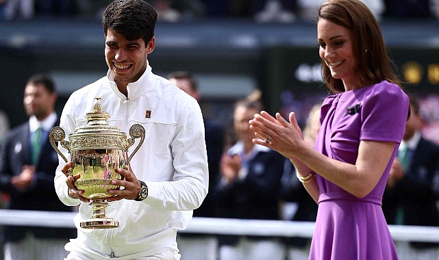 Prenses Middleton'dan Hande Erçel'e Wimbledon'da Yıldızlar Geçidi