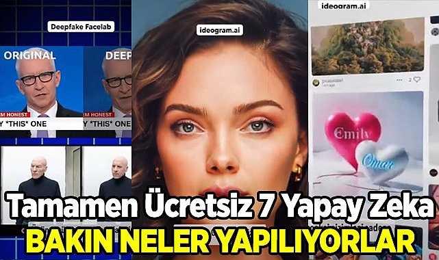 Tamamen Ücretsiz 7 Yapay Zeka Uygulaması