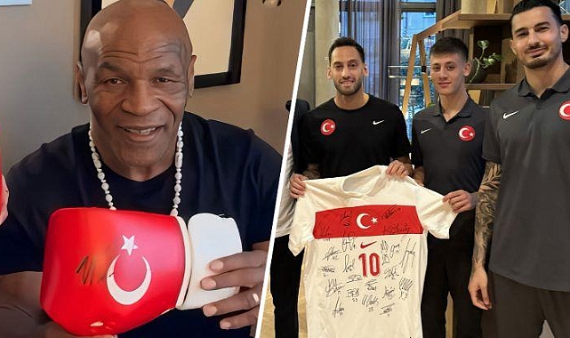 Ünlü Boksör Mike Tyson'dan, A Milli Futbol Takımına Özel Jest!