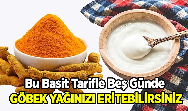 Beş Günde Göbek Yağını Eriten Tarif