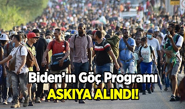 Biden'ın Göç Programı Askıya Alındı