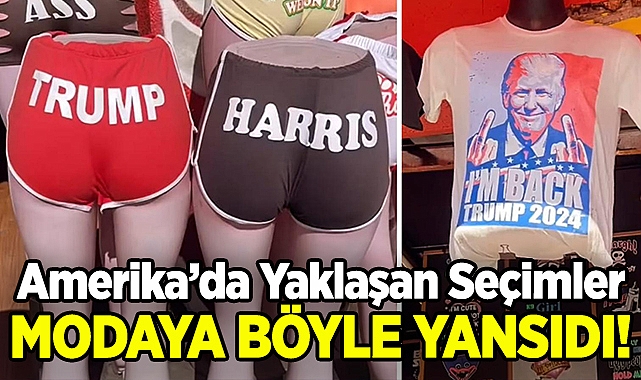 Amerika'da Yaklaşan Seçimler Modaya Böyle Yansıdı!