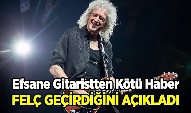 Efsane Gitarist Felç Geçirdi